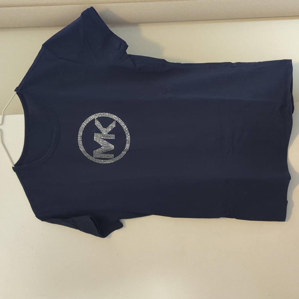 Black t shirt with MK bling